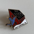 See Rock City Travel Souvenir Lapel Pin Birdhouse Enamel Chattanooga Tennessee