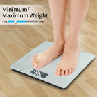 Digital Lcd Bathroom Scale 396lb 180kg Body Weight Smart Electronic Scale