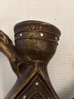 Vintage Metal Ornate Ewer Aftaba - Hand Carved Indo-persian Teapot  pitcher