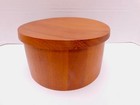 Vintage Dansk Ihq Denmark Staved Teak Wood Ice Bucket With Lid