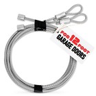 Garage Door Cables For 12 Ft Door     13 Ft 6 Inch Long  Heavy-duty 304 Steel G   
