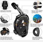 Full Face Snorkel Mask Diving Scuba Goggles Swimming Kids Adults Anti-fog Swim