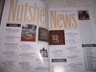 Nutshell News For Complete Miniatures Hobbyist Magazine November 1995 Dollhouse
