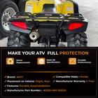 Left   Right Rear Taillight Cover Splash Guard For Honda Rancher 350 400 2004-07