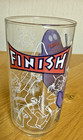 Mcdonald s Vintage 1970 s Action Series Glass Cup Featuring Grimace