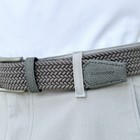 Players Only Knit Performance Golf Belt - Stone