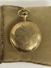 Gold Tone Warranted B b Royal 20 Years Pocket Watch Case For 28 Mm Movement