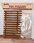 Rustic Rusty Tin-tiques 4-1 2 x3-1 4  Picket Fence Scrapbooking Embellishment