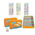 Edulok  30 Read And Rhyme Flip Books  Abc-word Vocabulary Families Flash Cards
