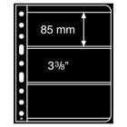 Vario Stock Sheets 3s Two-sided 3 Pockets Black Pkg 5 Free Us Shipping W  50