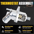 Upgrade Aluminum Thermostat Housing Assembly Compatible With Silverado 1500