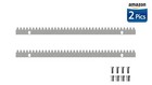 Bl  tezeit Gear Racks 2pcs Pack For Sliding Gate Opener 3 28ft W  Hardware Kits