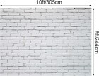 10 X 8 Ft Brick Wall Backdrop For Photography Polyester Fabric Brick Photo Ba   