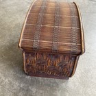 Vintage Wooden Treasure Chest Box Large   