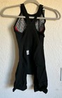 Arena Powerskin Carbon Glide Swimsuit Women s 24 Stanford Closed Back Black Gold