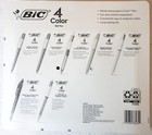 Bic 4 Color X 7 Ball Pens Set  New-sealed Package 