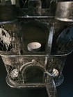 Illuminations  Black Metal Multi  Tealight Halloween Haunted Castle 