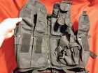 Tactical Vest  Holster Belt Mag Accessories Combat Survival Paintball Cosplay Vg