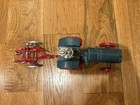 Sand-cast Aluminum Mccormick-deering Toy Tractor   2-bottom Plow Vintage