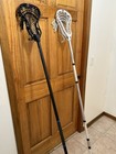 Stx Lacrosse Complete Sticks Black   White Plastic Metal