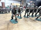 Vintage 54mm Wwii German Infantry Soldiers Advancing   Firing X11