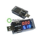 Red blue Usb Charger Voltage Current Meter Cell Phone Battery Tester Power Detector