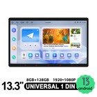 13 3inch Tablet Android Car Radio Single Din Joying Single Din Gps Navigation Fm