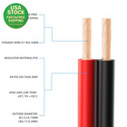18 Gauge 2 Conductor Electrical Wire 20ft Red Black 18awg Stranded Copper