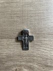 Sterling Silver 925 Cross St michael Arhangel Men Women Cross