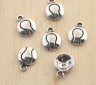 Mixed Set Of 6 New Baseball Charms Tibetan Silver Alloy One Each Free Shipping 