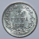 Finland 1917 25 Pennia Eagle Animal 294567 Combine Shipping