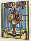 Super Sale     A  Stunning Art Nouveau Stained Glass