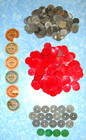 Large Lot Of 248 Vintage Missouri Sales Tax Tokens Mo State Taxes Coins