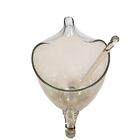 Cocktail Martini Pitcher Stirrer Swizzle Stick Clear Glass Mcm Vintage Barware