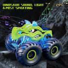 Hongid Dinosaur Remote Control Car 2 4 Ghz Rc 4wd Monster Trucks For Boys Girls 