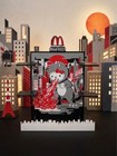 Hello Kitty Godzilla Happy Meal Display Shelf  no Toys Included 