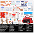 Premium 450-piece First Aid Kit For Home  Travel   Outdoor Emergencies