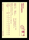 1989 Star Kinston Indians 10 Brian Johnson Signed Auto Autograph  Bxcp41