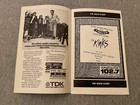 The Kinks Concert Program Byrne Meadowlands Arena 1985 Original Ray Davies