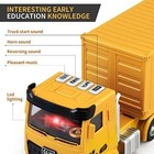 Kids Construction Toys Construction Truck Toys Set W crane Excavator Forklift   