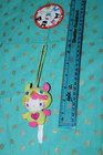 Rare 2010 Sanrio Hello Kitty Plush Monster Christmas Tree Ornament Mini Nwt