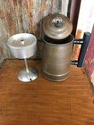 Vtg Small Copper Colored Coffee Percolator 6 5                 b6