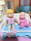 Vintage 1993 Fisher Price Loving Family Dollhouse Wpeople-accessories Furniture
