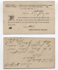 1870s Canada Ux1 And Ux2 Postal Cards  g 845 