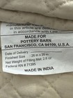Pottery Barn Heirloom Scallop King Quilt Oatmeal 1standard Sham   rare Color   