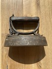 Antique Sensible No  2 Cast Iron Sad Iron Detachable Handle N r s    Co Pat 1887