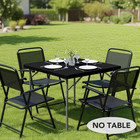 Lushvida Vinyl Card Tablecloth With Flannel Backing 48x48 Inch - Waterproof Plas