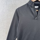 Peter Millar Perth Performance 1 4 Zip Pullover Boys Medium 9-10 Gray Skulls