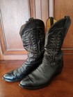 Tony Lama Men   s Gold Label Bullhide Leather Cowboy Boots  Style 8120  Us 11 5 E