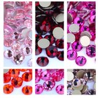 High-quality 2088 Glitter Non Hotfix Nail Art Colors Ab Flat Back Rhinestones